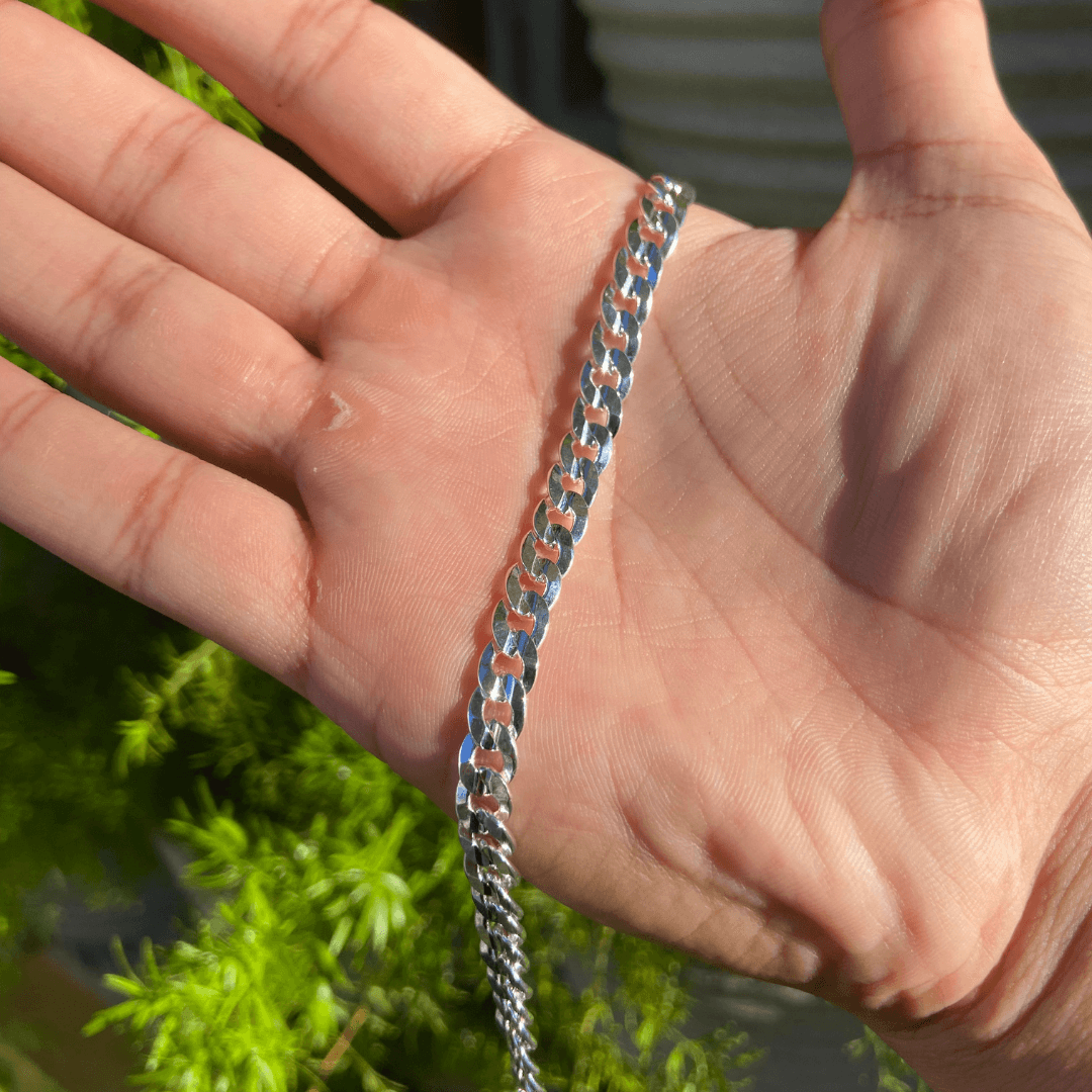 Pulseira Holanda Design Geométrico 7mm Ziron